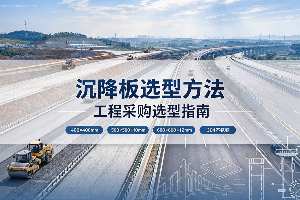 永德沉降板选择方法