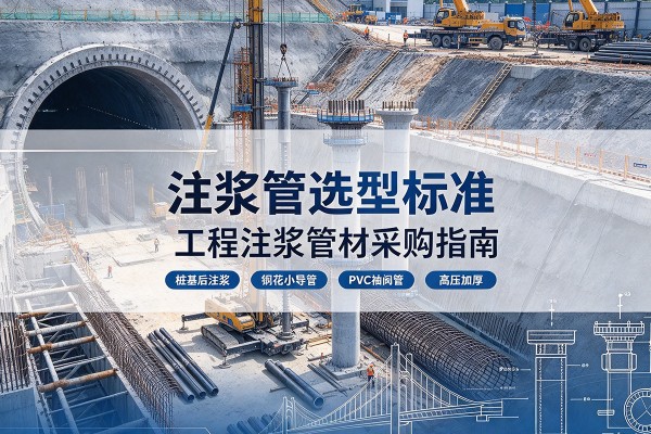 永德注浆管选型标准