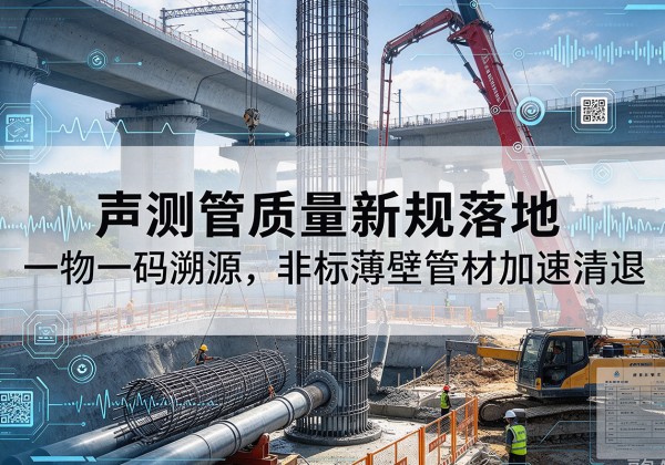 永德声测管质量新规落地，一物一码溯源，非标薄壁管材加速清退