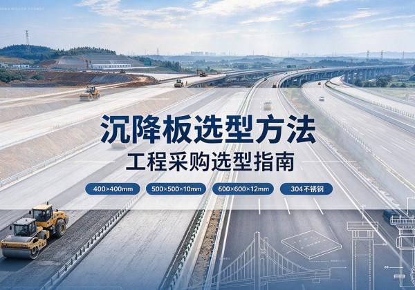 永德沉降板选择方法